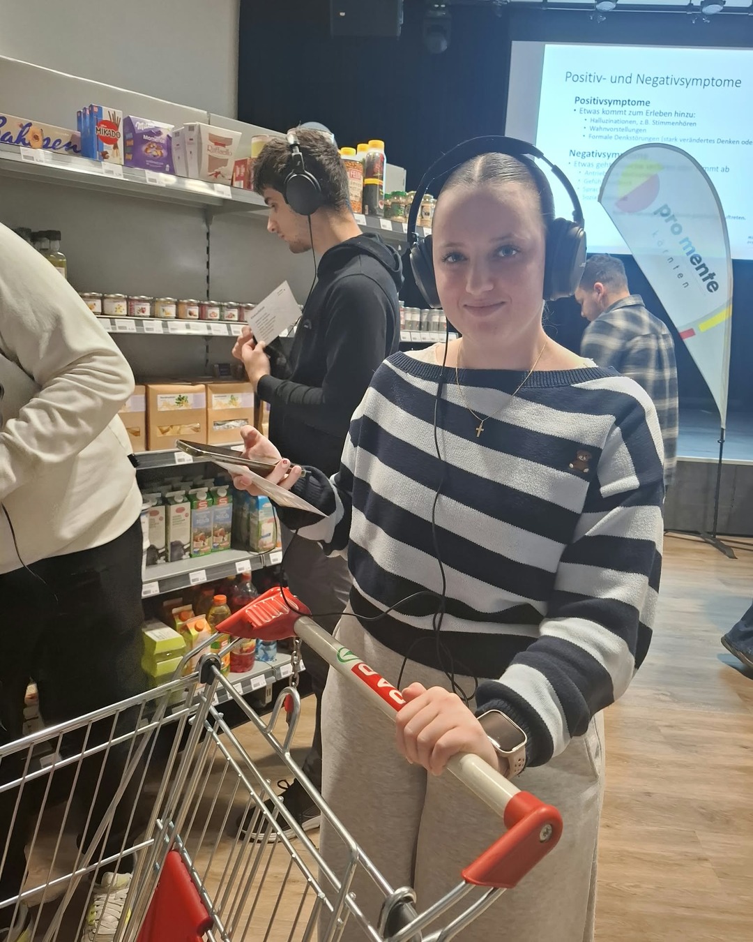 Simulierter Supermarkt